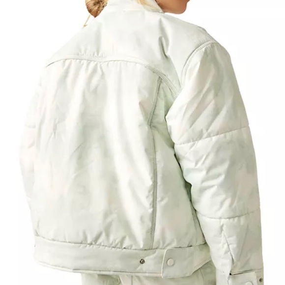 Free People Movement NEW Snow Bunny Slope Puffer Ski Jacket Large - Picture 7 of 16